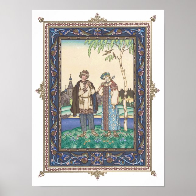 Lel & Snegurochka Poster russe (Devant)