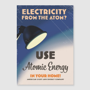 L'électricité de l'atome?
