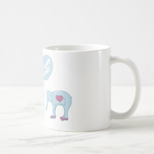 L'éléphant chausse la tasse