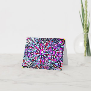 Leliza conçoit la carte vierge de note