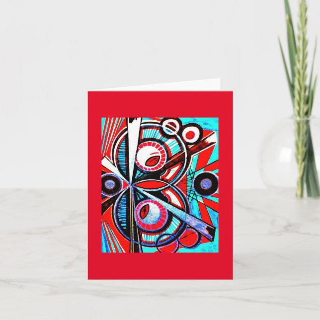 Leliza Designs carte de note blanche (Devant)