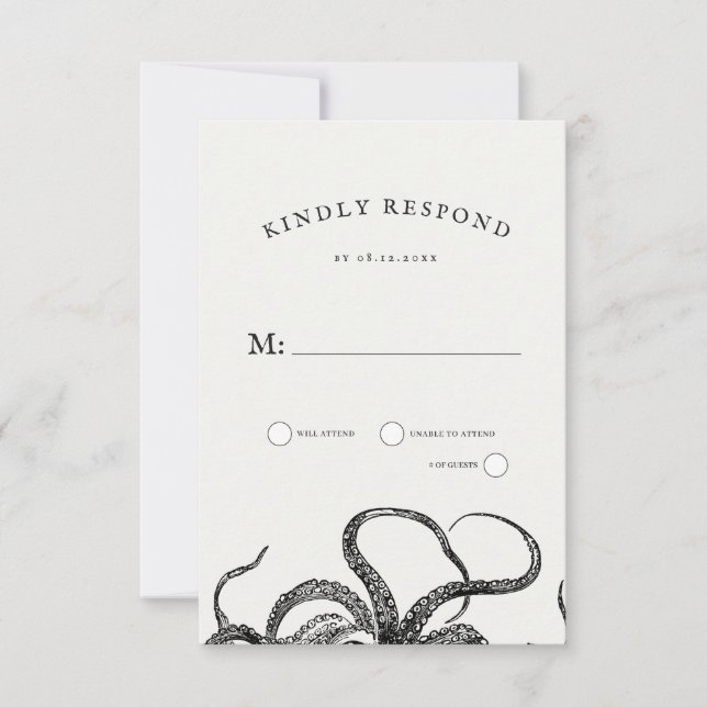 L'Embrace de l'amour | Réponse RSVP (Devant)