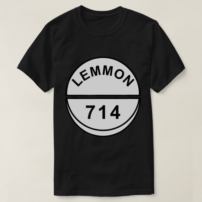 Lemmon 714 Quaaludes Pill Lude T-shirt T-shirt (Design devant)