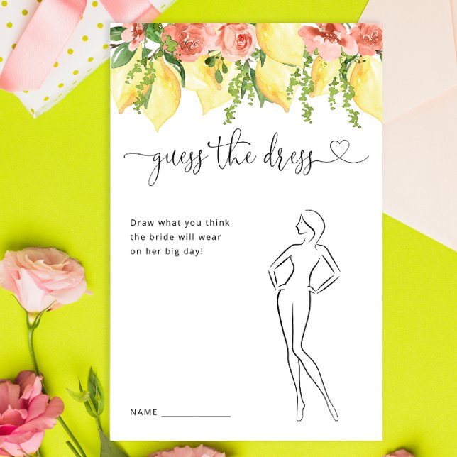 Lemon Botanical Devinez la Fête des mariées de rob (Créateur téléchargé)