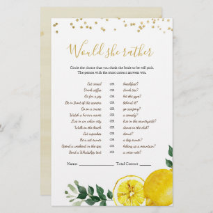 Lemon Main Squeeze Voudrait-Elle Plaire Jeux