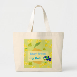 Lemon Vibes Tote Bag