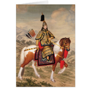 L'empereur Qianlong en armure cérémonielle