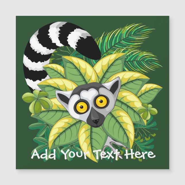 Lemurs of Madagascar in Exotic Jungle (Devant)