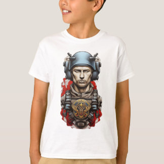 L'encre du guerrier : T-shirt de l'armée ukrainien