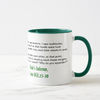L'enfer de Dante, tasse du chant VII