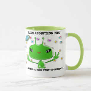 L'enlèvement d'Alien Mug pour ceux qui veulent cro