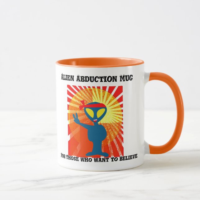 L'enlèvement d'Alien Mug pour ceux qui veulent cro (Droite)