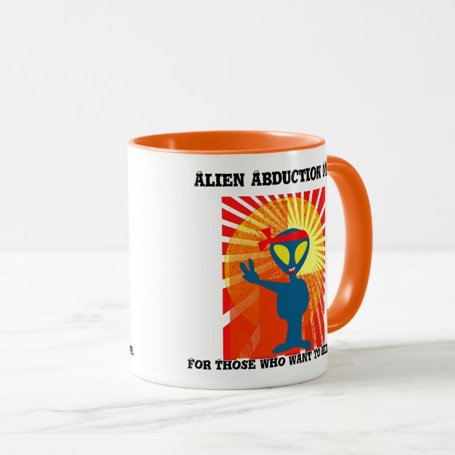 L'enlèvement d'Alien Mug pour ceux qui veulent cro (Devant droit)