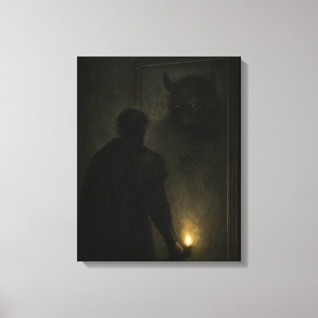L'Ennemi Intérieur – Impression d'art sur toile (Recto)