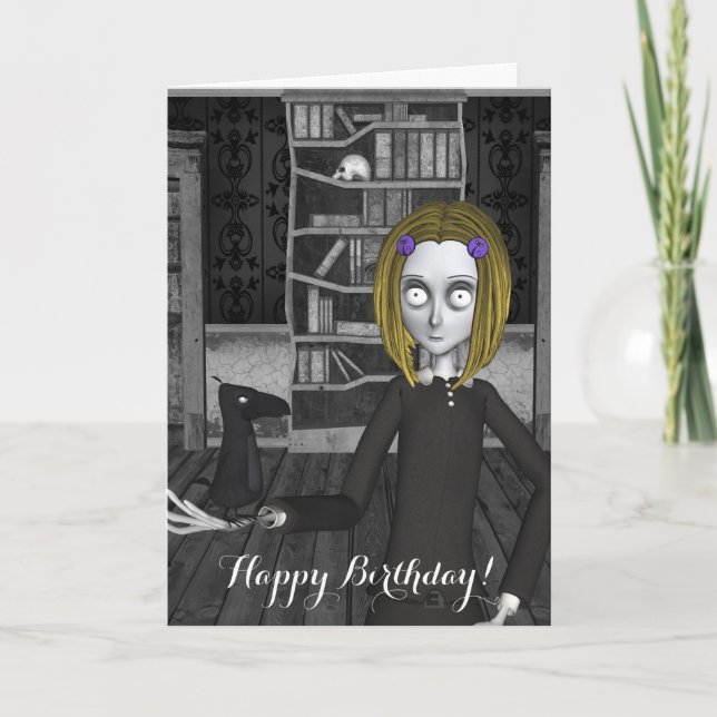 Lenore et de Raven la carte d'anniversaire plus (Devant)