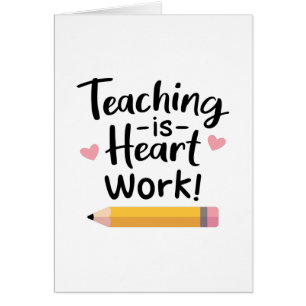 L'Enseignement Est Le Travail Du Coeur, L'Apprécia