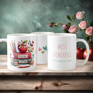 L'enseignement est un travail de coeur Mug Personn