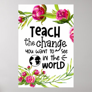 L'enseignement que vous voulez voir poster