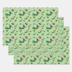 L'ensemble de papier d'emballage The Defender