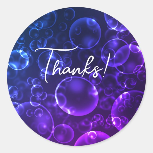 Lentilles bleues, autocollant de coeur bokeh (Devant)