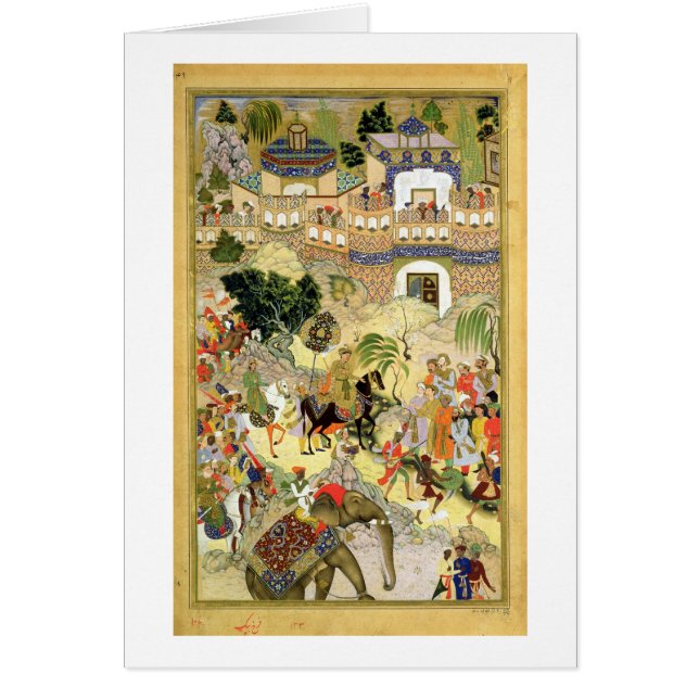 L'entrée triomphante d'Akbar d'empereur dans (Devant)