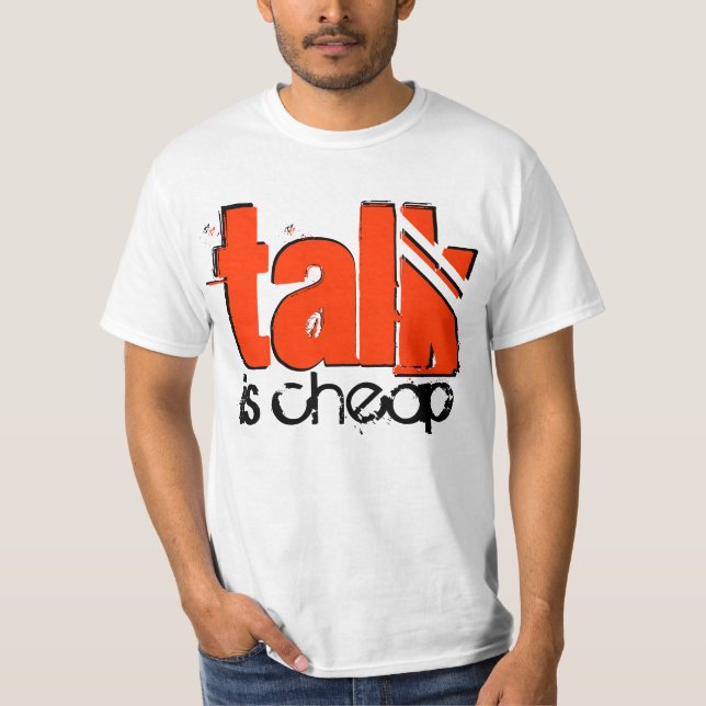 L'entretien est T-shirt bon marché (Devant)