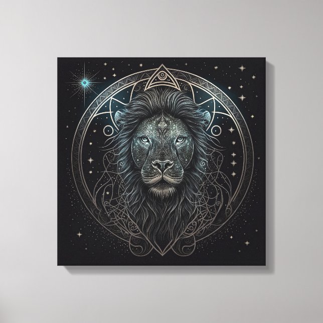 Leo—23 juillet-22 août toile Imprimer (Recto)