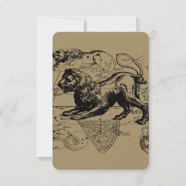 Leo Constellation Hevelius 1690 Juillet23 - Août 2 (Devant)