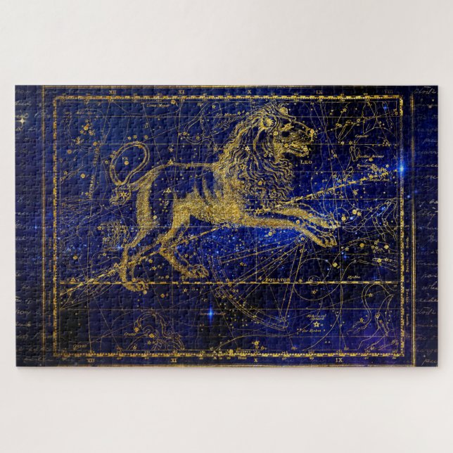 leo, le puzzle de la constellation des lions (Horizontal)