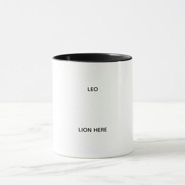 Leo mug (Centre)