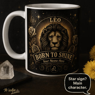 Leo Mug - Cadeau Zodiac audacieux pour Leos