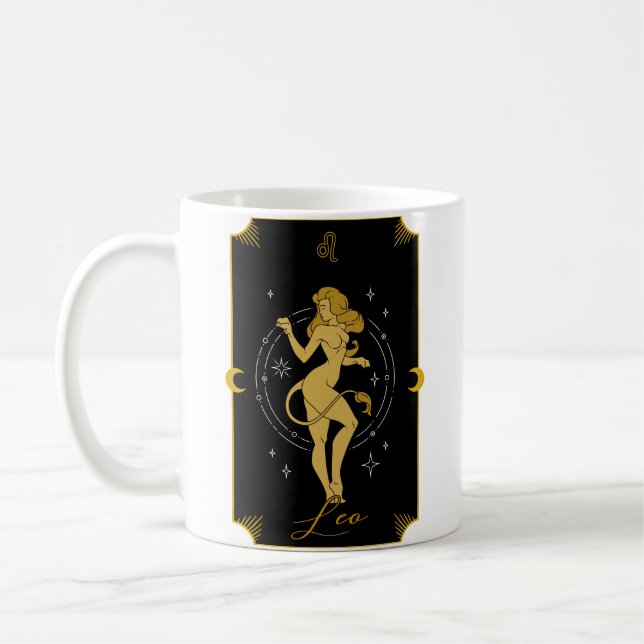 Leo Saucy Signes Mug Astrologique (Gauche)