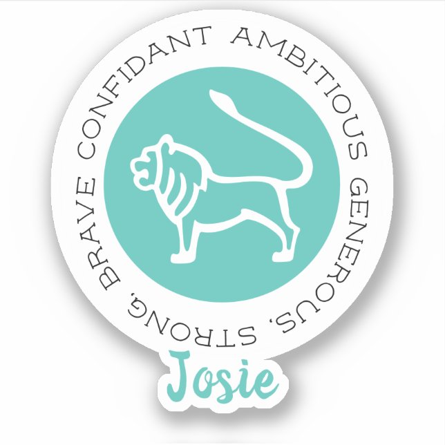 Leo Sticker (Devant)