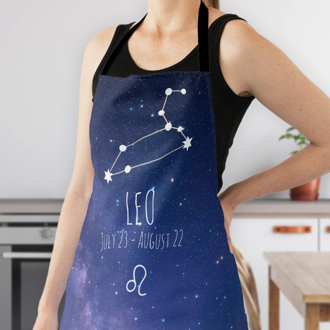 Leo | Tablier de constellation Zodiaque personnali (Créateur téléchargé)