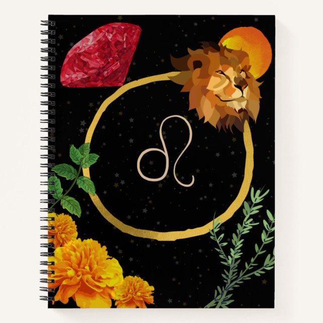 Leo Zodiac Journal (Devant)