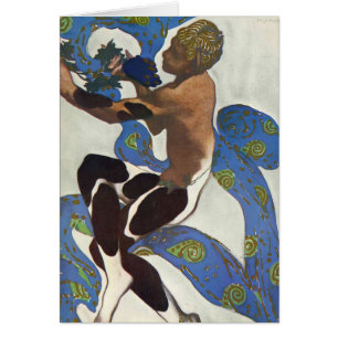 Léon Bakst : Costume du faune de Nijinsky