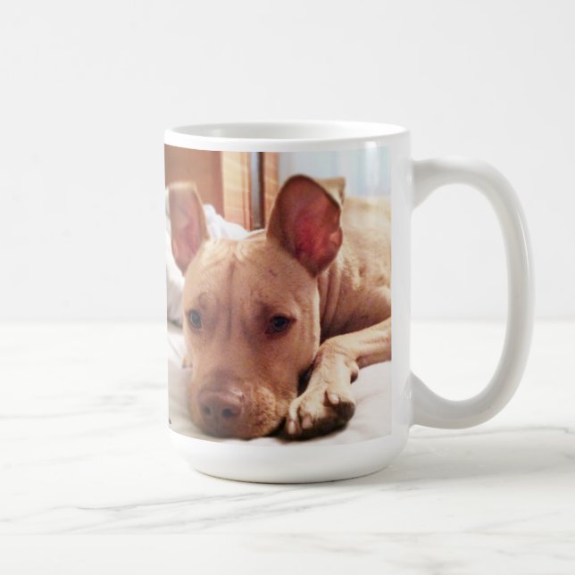 Leon Puppy Coffee Mug (Droite)