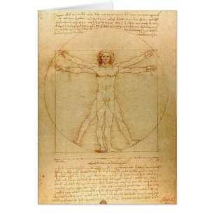 Leonardo Da Vinci, Homme Vitruvien, Ratio D'Or