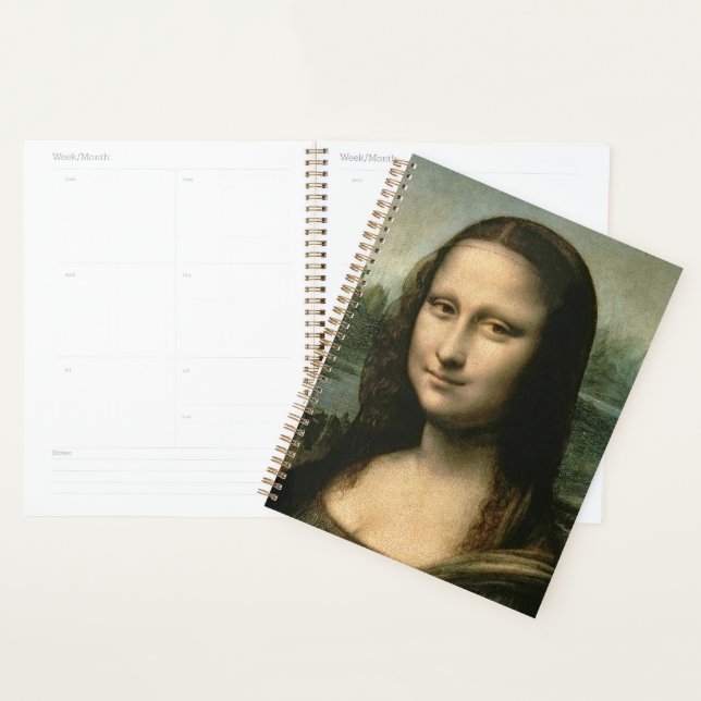 Leonardo Vinci | Mona Lisa, c.1503-6 (Devant avec enveloppe)