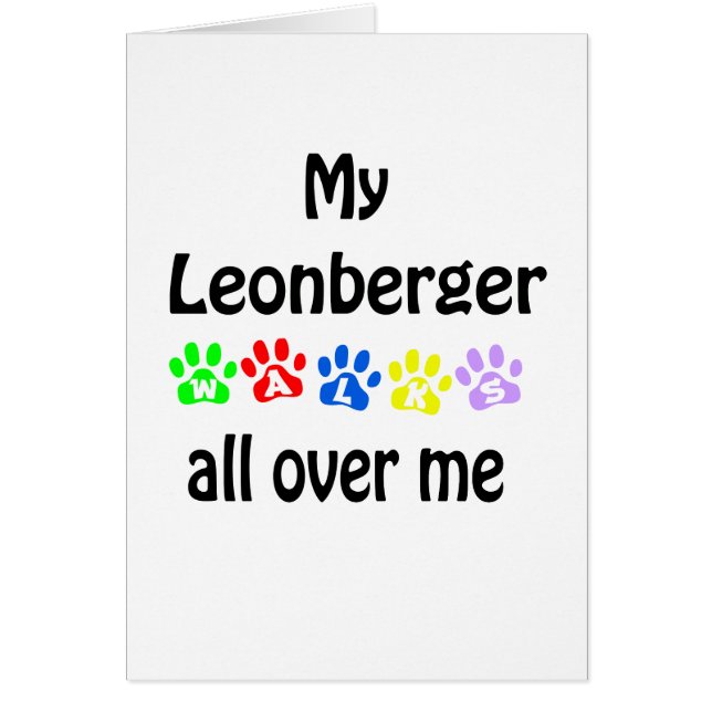 Leonberger Walks Design (Devant)