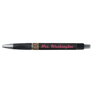 Leopard classique enseignant cadeau de stylo école