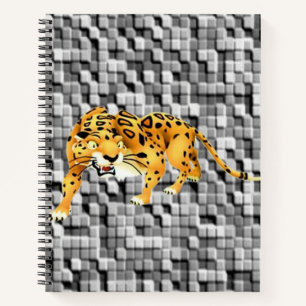Léopard de Carnet spiral