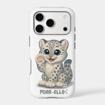 Léopard des neiges - Purr-ello