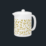Leopard d'or, Parties scintillant d'or, Empreinte<br><div class="desc">Elégant,  élégant et sophistiqué motif léopard couleur or. Un cadeau moderne et branché,  parfait pour l'amant poster de animal de votre vie.</div>