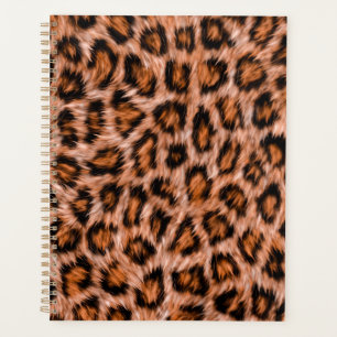 Leopard Jaguar Chat fourrure Brown Motif-24609