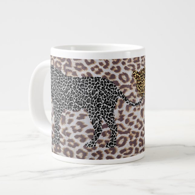 Leopard mania jumbo mug (Devant gauche)