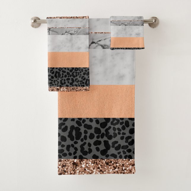 Leopard Marble Glitter Stripes Glam 3 (En situation)