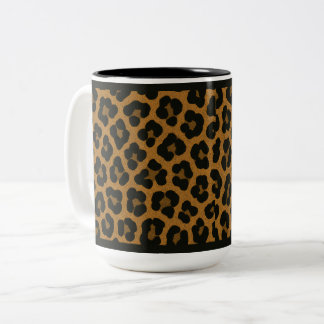 "LEOPARD PRINT" - 15 OZ. COFFEE MUG