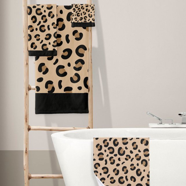 Leopard Print Towel Set (Créateur téléchargé)