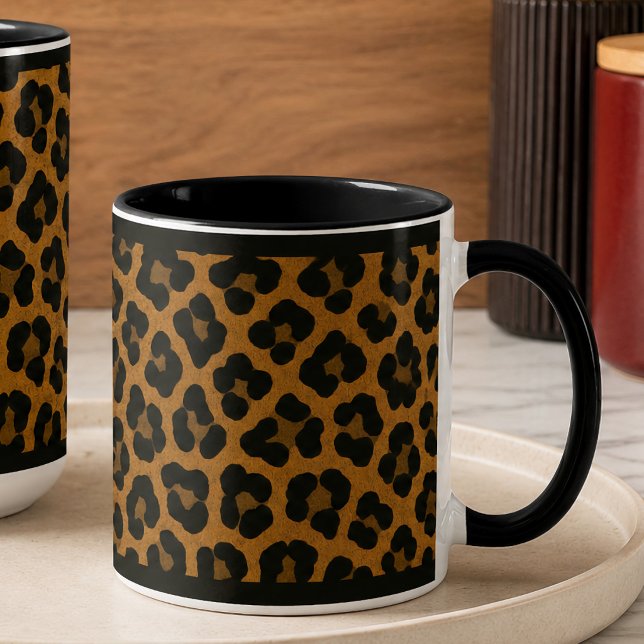 "LÉOPARD" TASSE À CAFE 330ML (11 OZ. "LEOPARD")